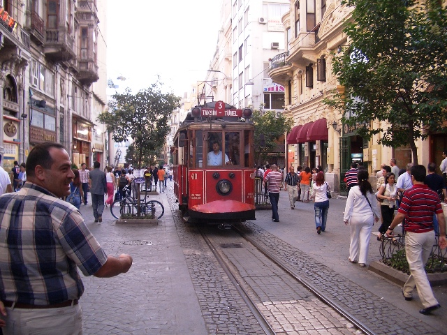 The "Nostalgic Tramway," Istanbul